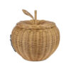 Rattan shaped apple