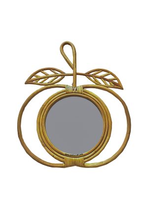 Rattan Mirror